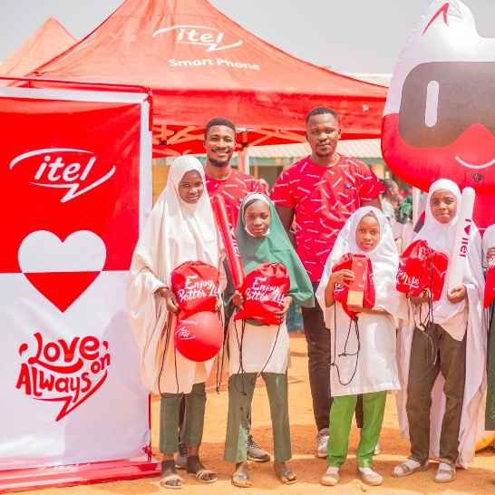 Love Always On: itel Donates Libraries, Educational Materials To Primary School In Kaduna